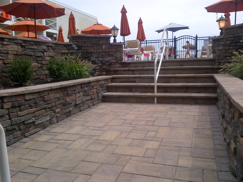 eldorado cultured stone for walls and steps